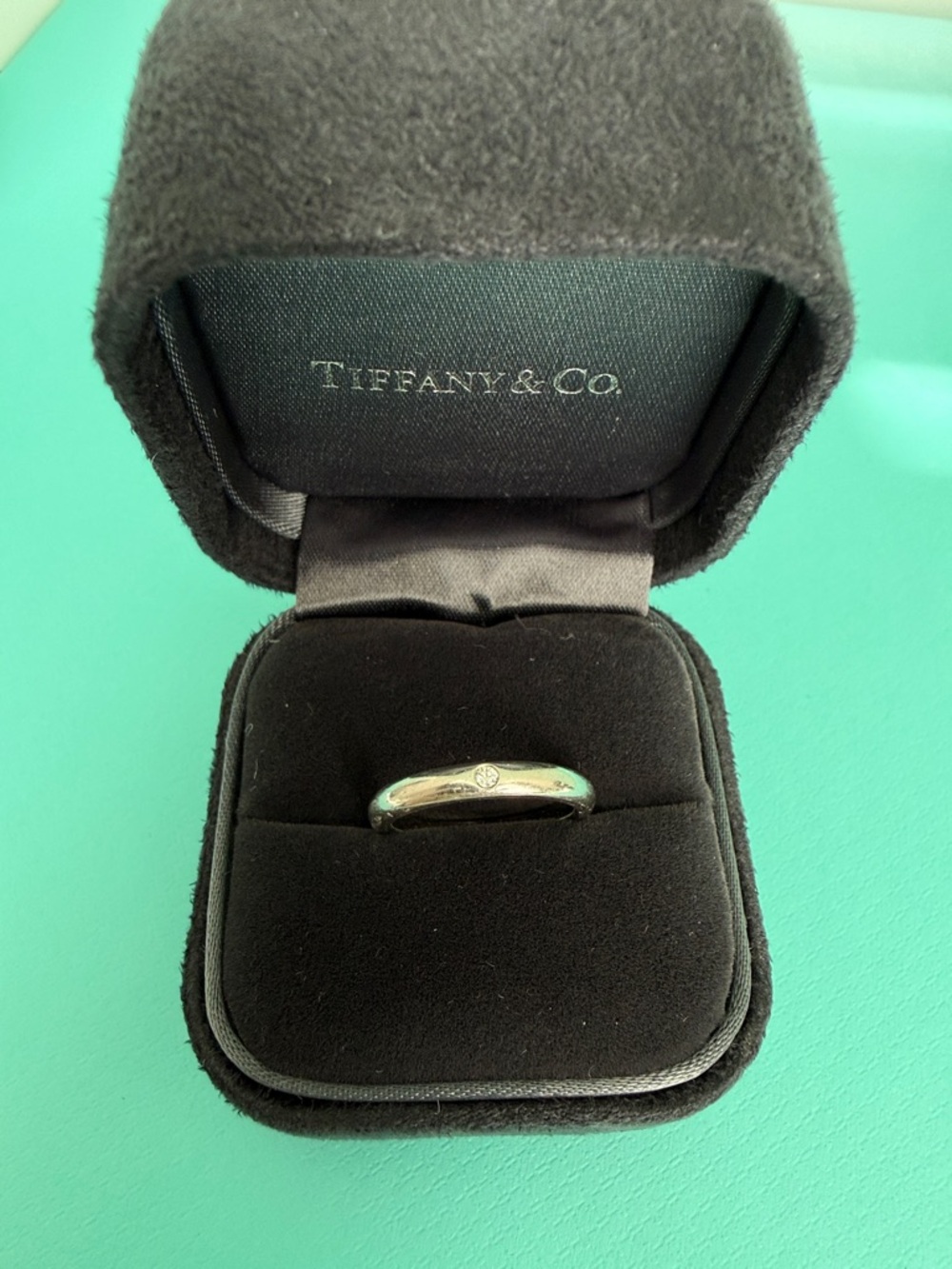 Tiffany & Co. Platinum 950 Diamond Peretti Ring Band - Picture 2 of 15